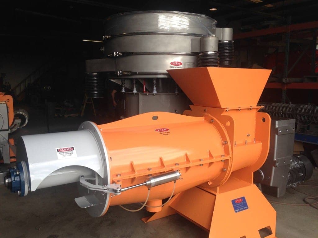 Model E Screw Press for Manure Separation from PT&M