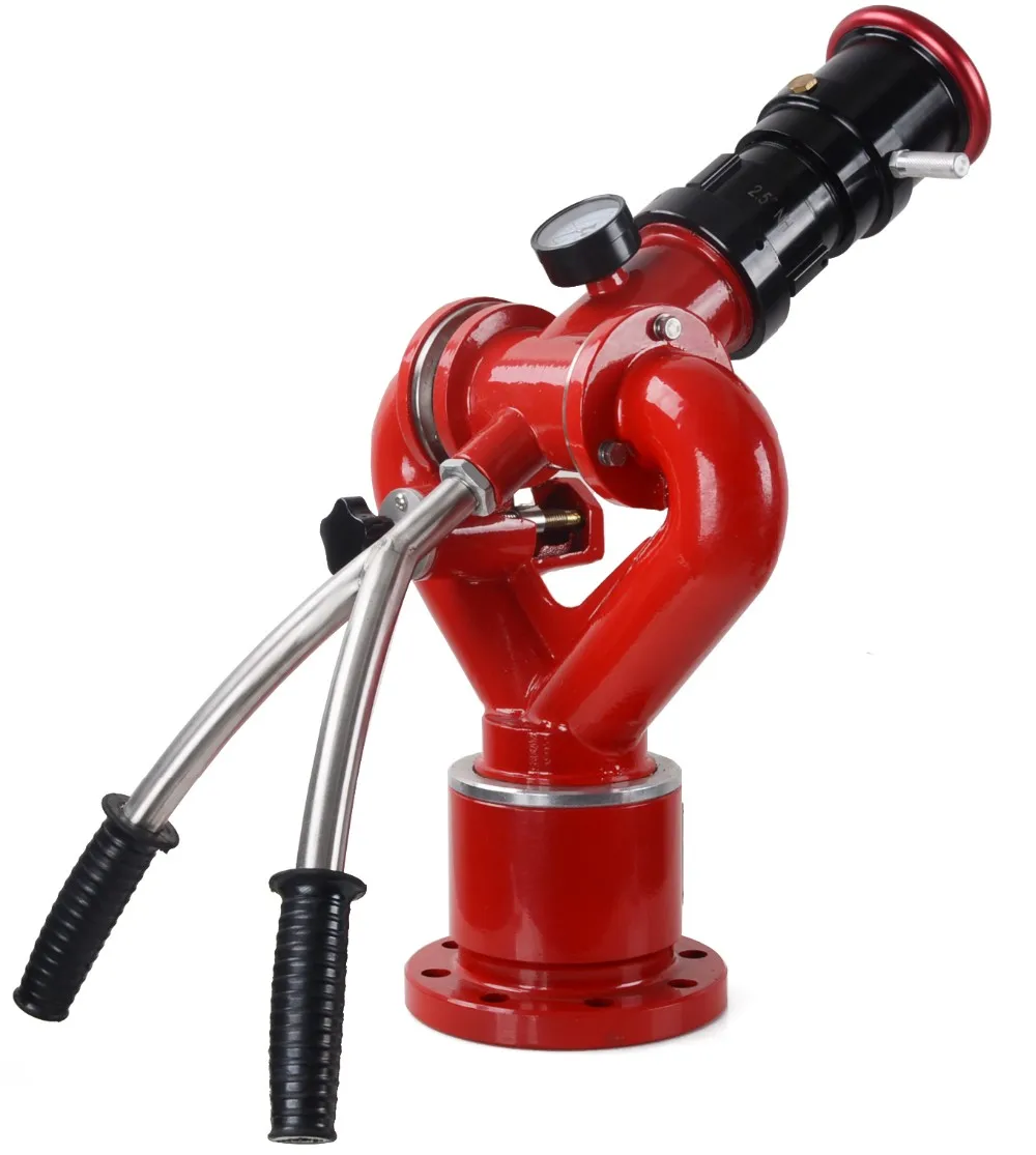 PS30-50T Manual Control Firefighting Water Cannon with Stack Tip