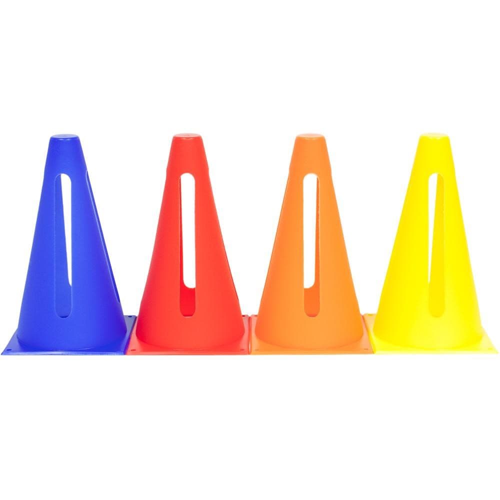 12-pack Collapsible Sport Cones, 4 Colors | SCOA-011
