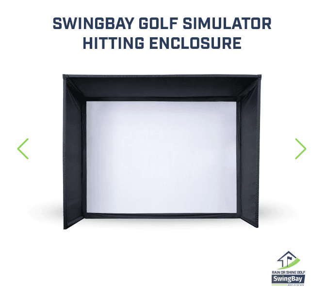 Foresight Sports GC3 SwingBay Golf Simulator Package - SwingSense