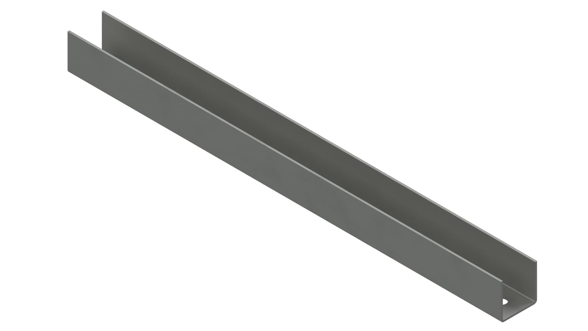Channel Cable Tray - Aluminum Perforated Angle Tubing Tray | TechLine Mfg