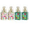 Colorful Lights 8" Medium Christmas Gift Bags, 4 Bags - Papyrus