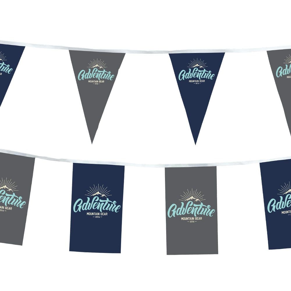 Custom Pennant String Flags | Custom Pennant Flags and Pennant Banners