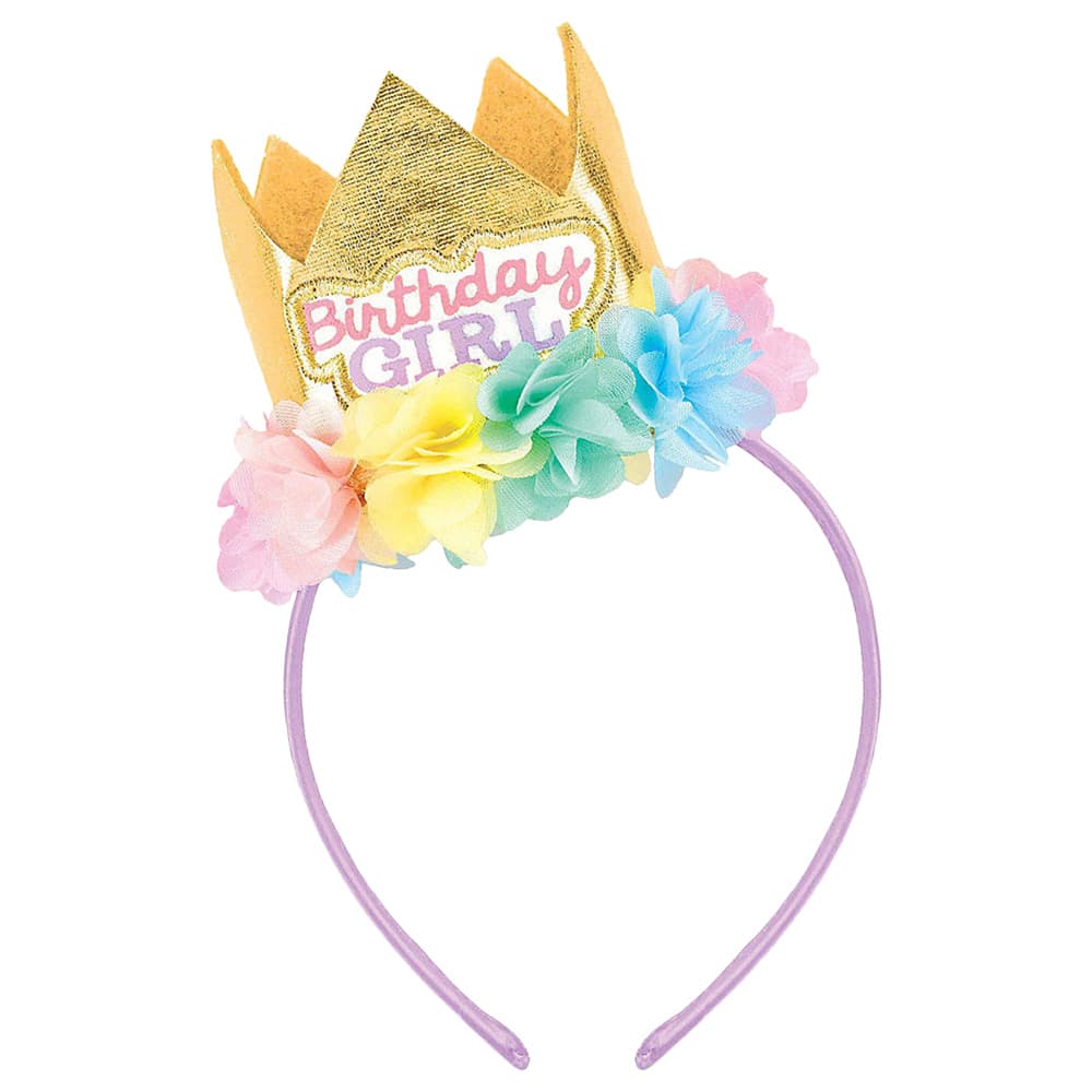 Order Amscan - Young Birthday Girl Crown Headband Now! | Jomla.ae