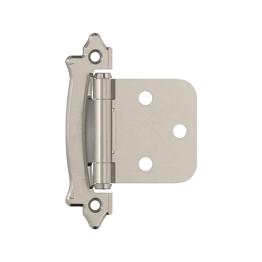 Variable Overlay Self Closing Face Mount Cabinet Hinge | Amerock