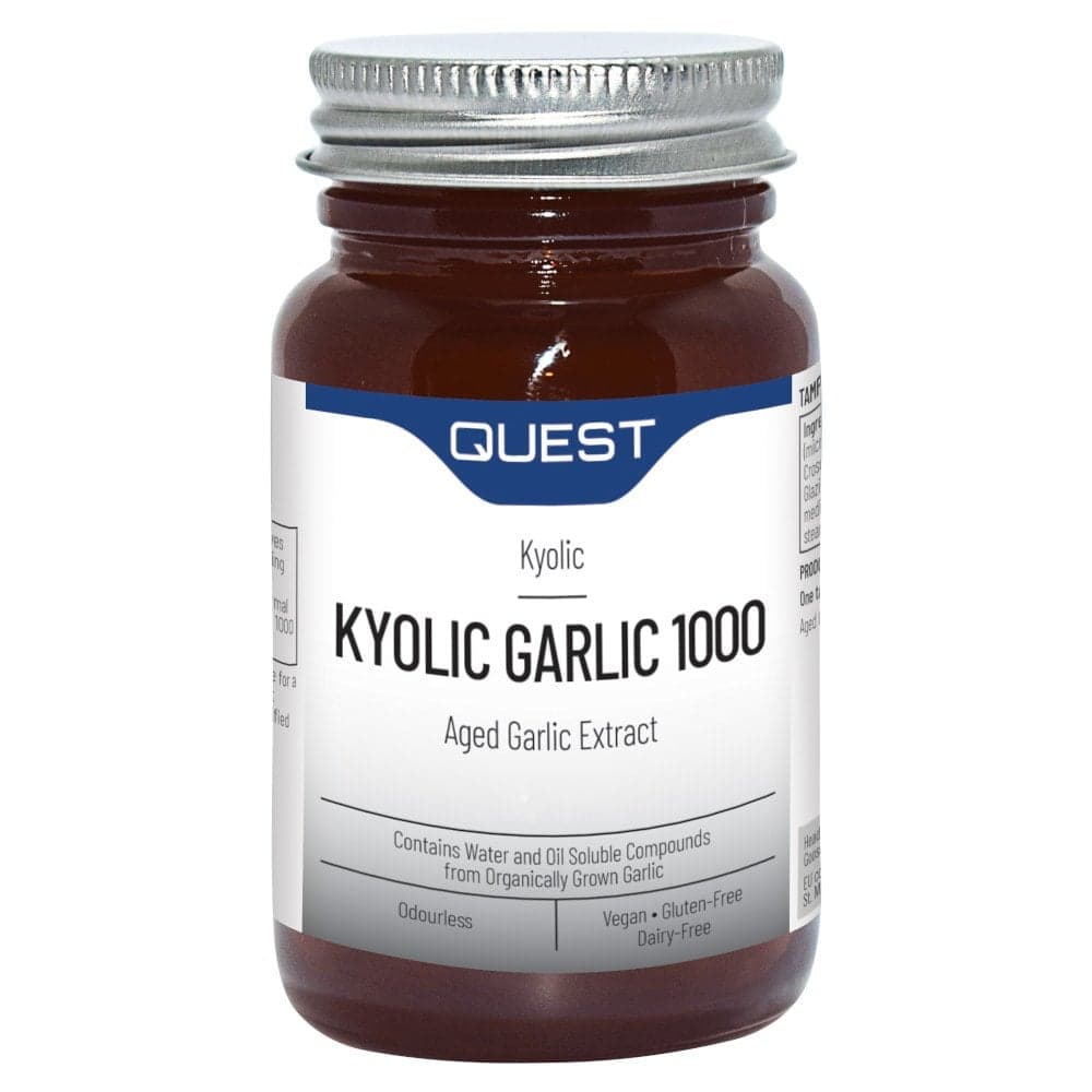 Quest Kyolic Aged Garlic Extract - 60 x 1000mg Tablets