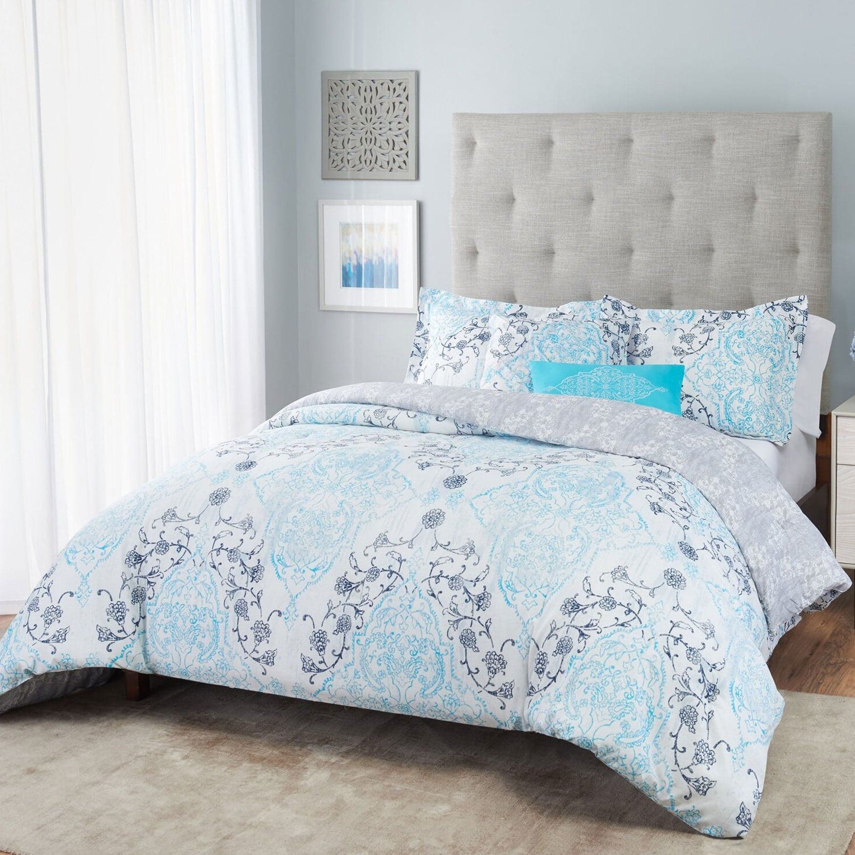 Nicole Miller Emma Reversible Comforter Set| Comforters & Sets ...