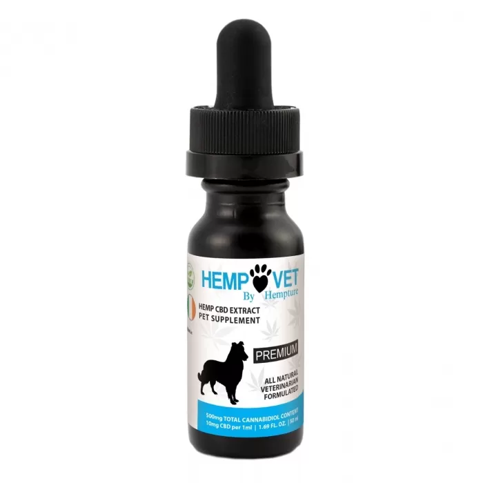 Hempture HEMP Vet 500mg CBD Oil (Cannabidiol) for Pets 50ml