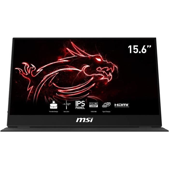 Écrans PC MSI Optix MAG161V Moniteur Portable 16", 1920 x 1080 (FHD ...