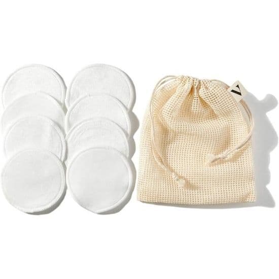 Lot de 8 disques en coton réutilisables,YSTP Disques démaquillants ...