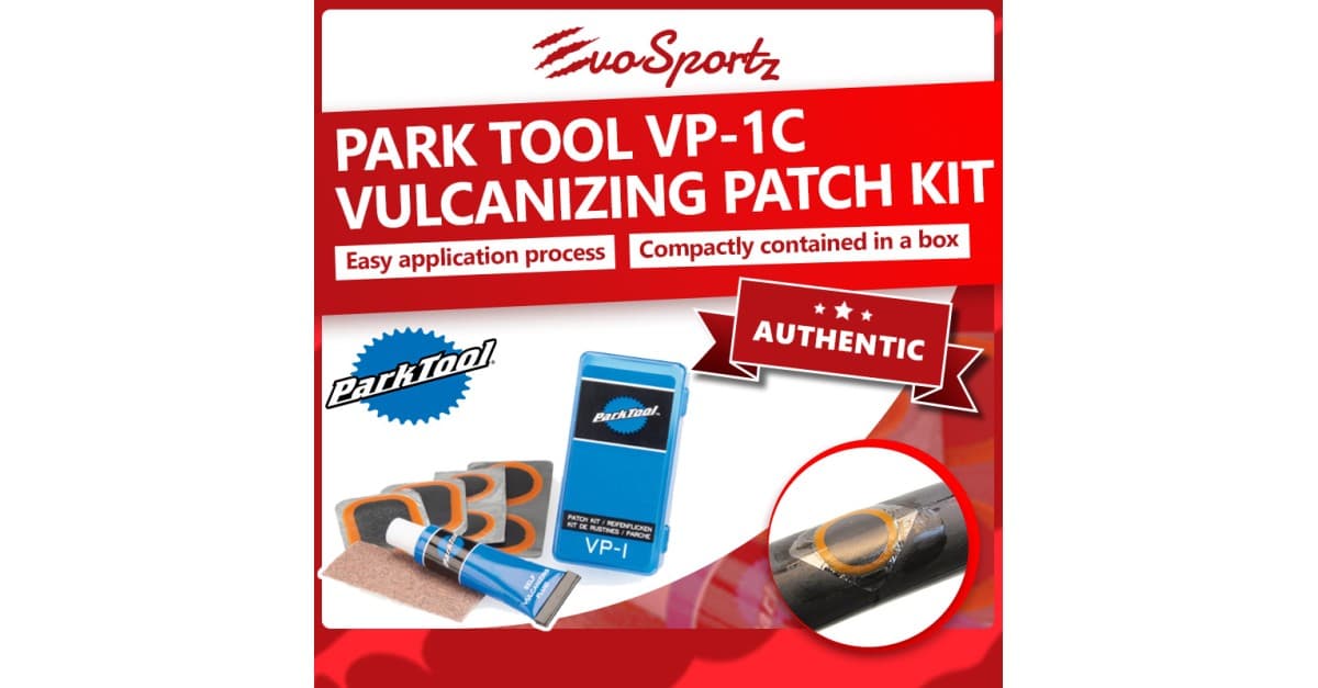 Park Tool Vulcanizing Patch Kit VP-1C | EvoSportz Singapore