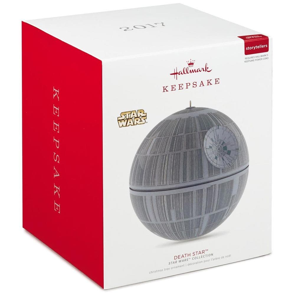 Death Star Ornament With Light and Sound - GeekAlerts