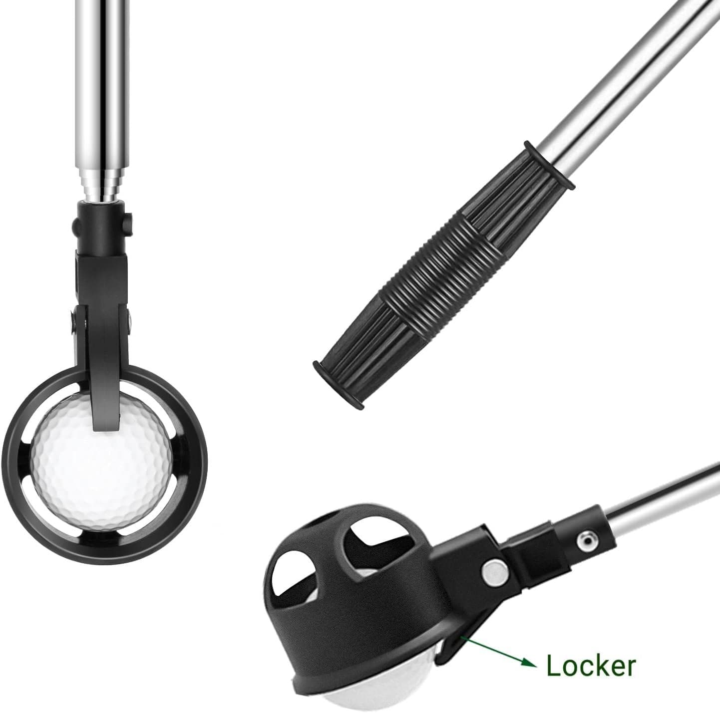 Prowithlin Portable Golf Ball Retriever Telescoping 9 Feet