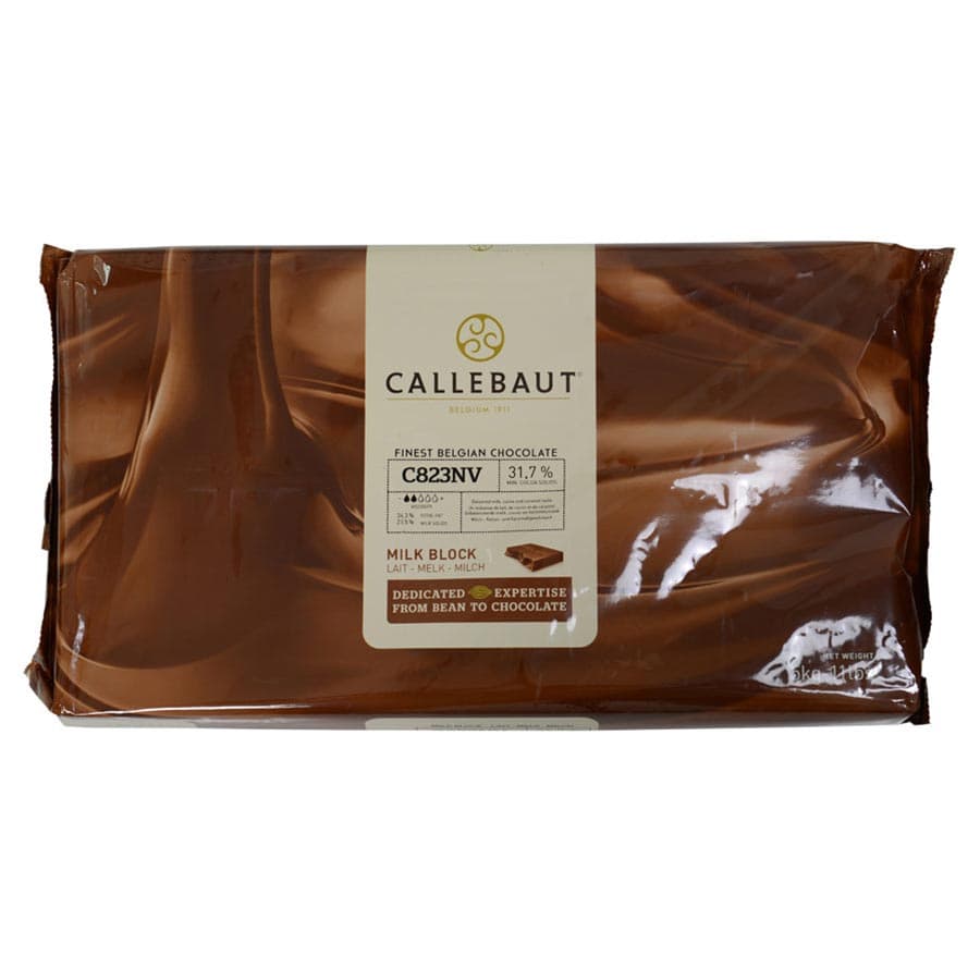 Belgian Milk Chocolate Baking Block - 317% by Callebaut from Belgium ...