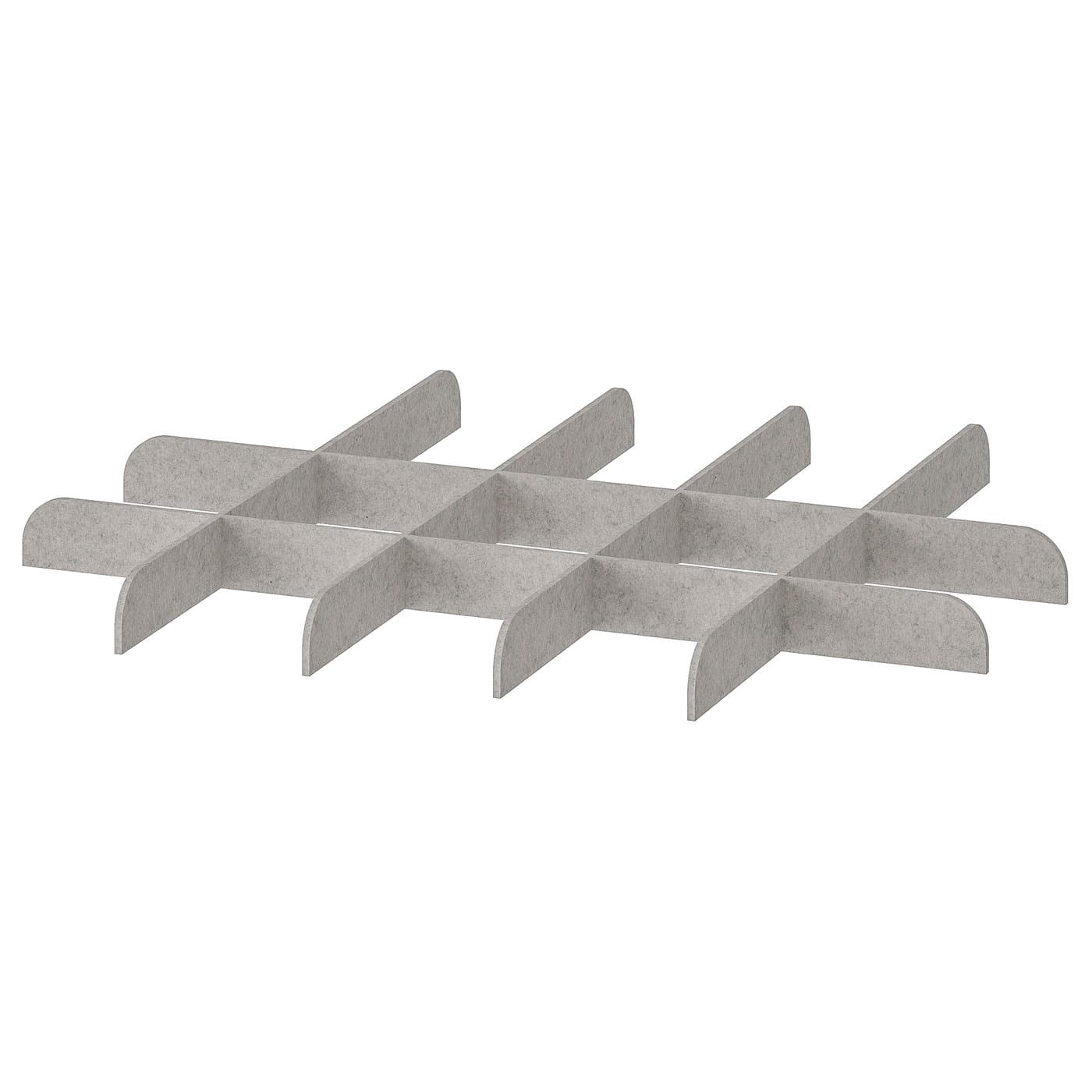 KOMPLEMENT divider for pull-out tray, light gray, 291/2x227/8" - IKEA