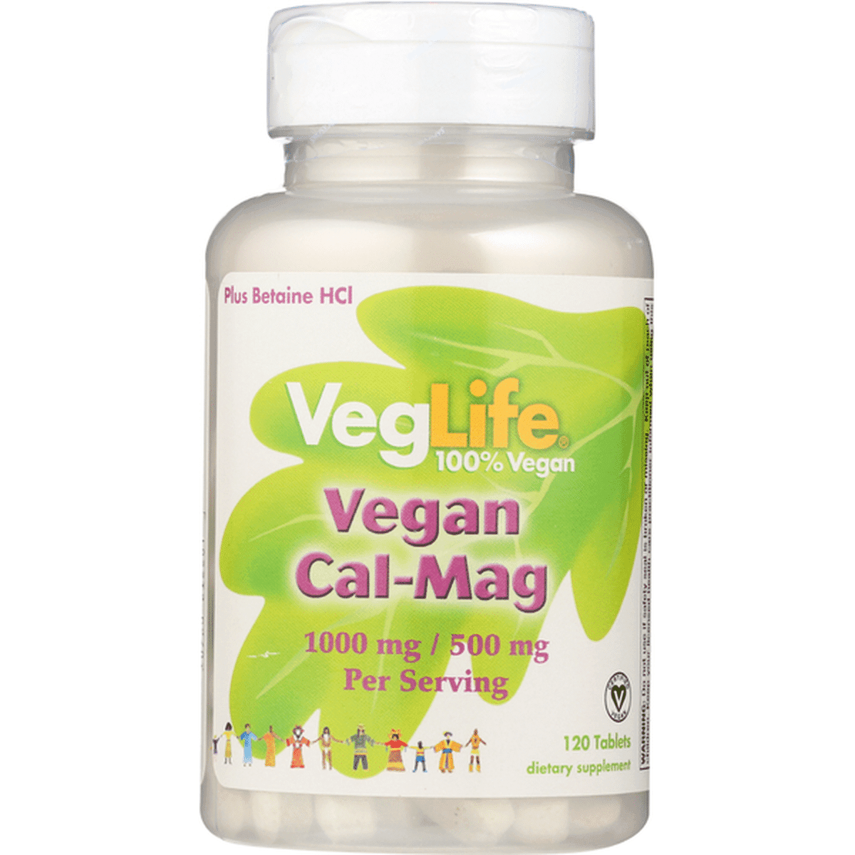VegLife Calcium & Magnesium, Vegan (120 ct) Delivery or Pickup Near Me ...