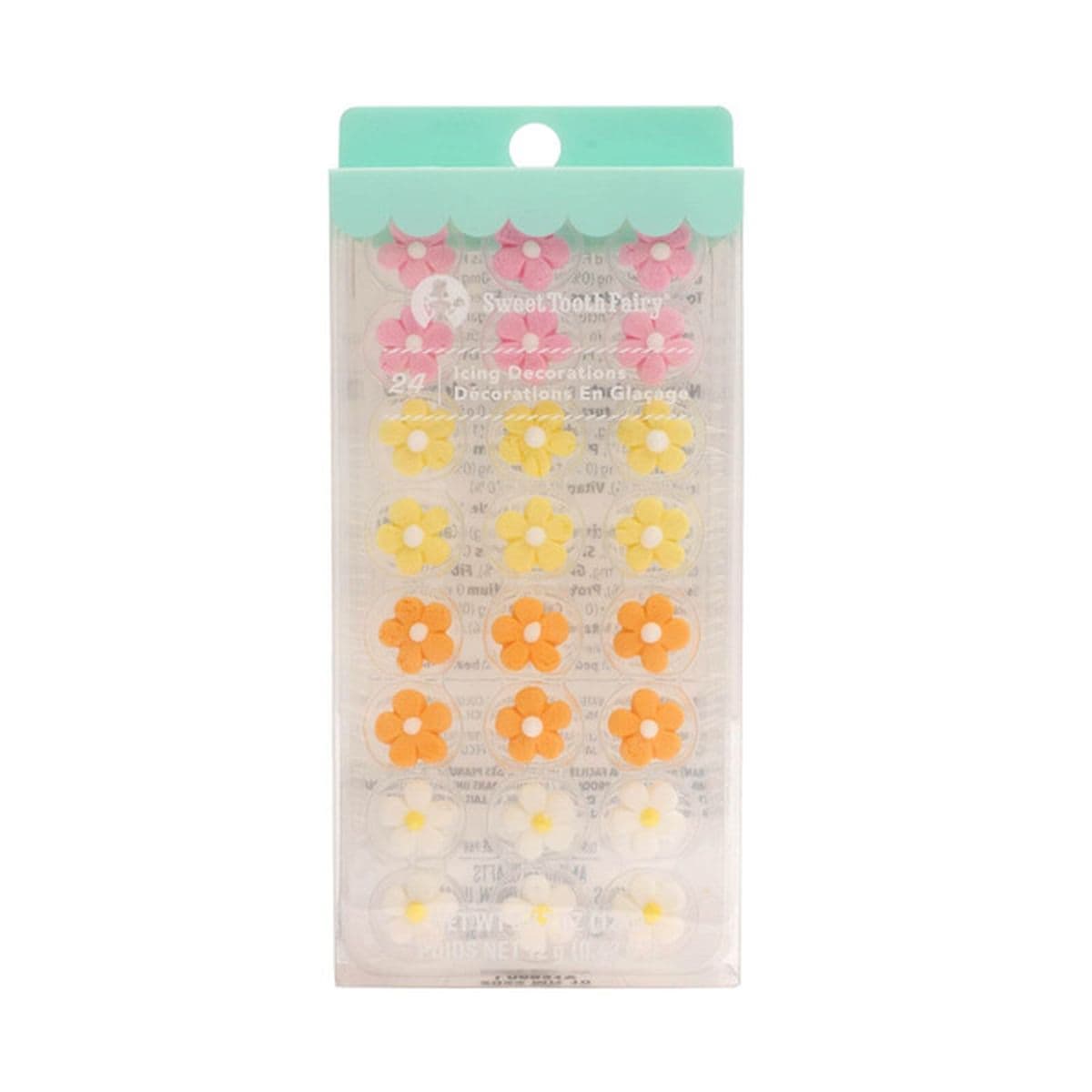 The Sweet Tooth Fairy Mini Blooms Icing Decorations (24 ct) Delivery or ...