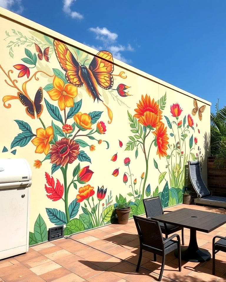 20 Outdoor Wall Decor Ideas to Transform Your Space