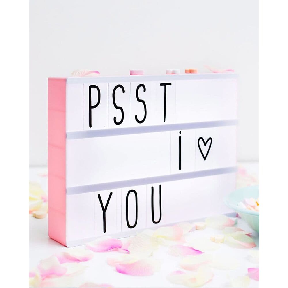 A little lovely company Illuminating table A4- Lightbox Pink - MiniBee ...