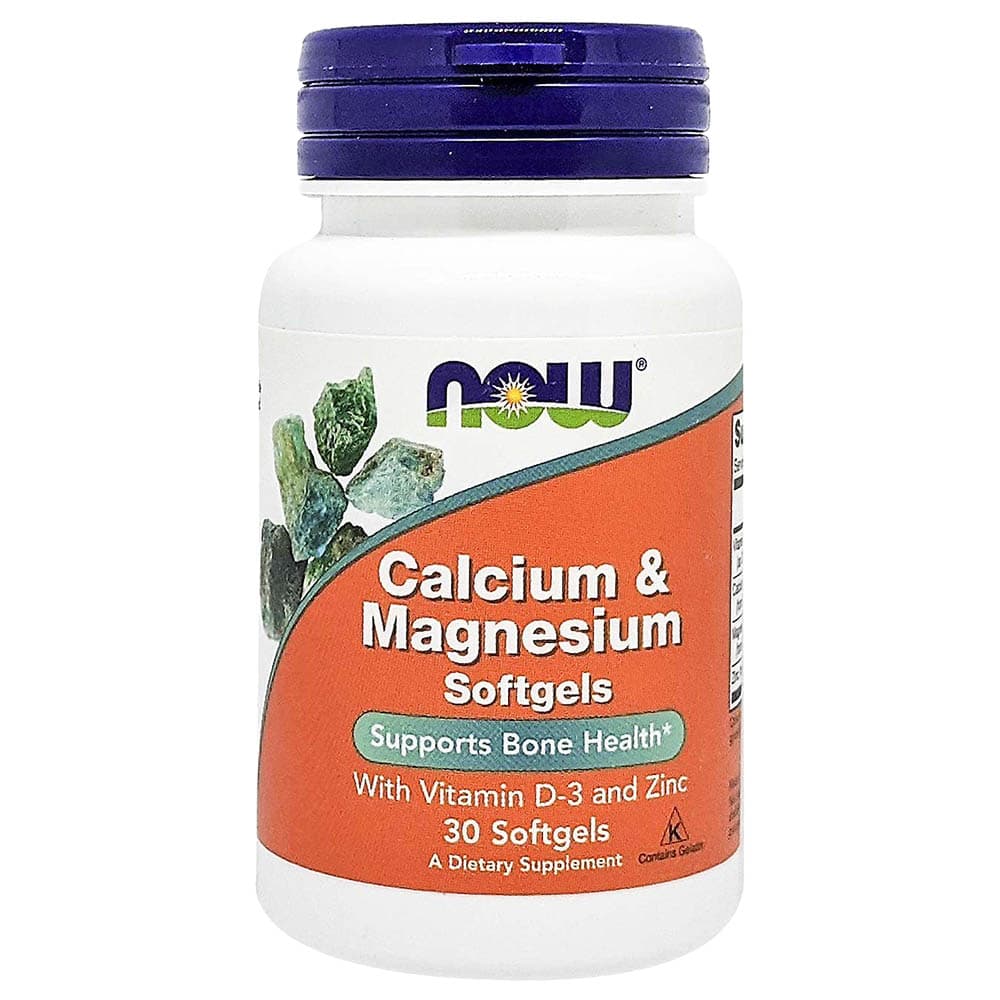 Now Foods - Calcium & Magnesium 30 Softgels | Buy at Best Price from ...