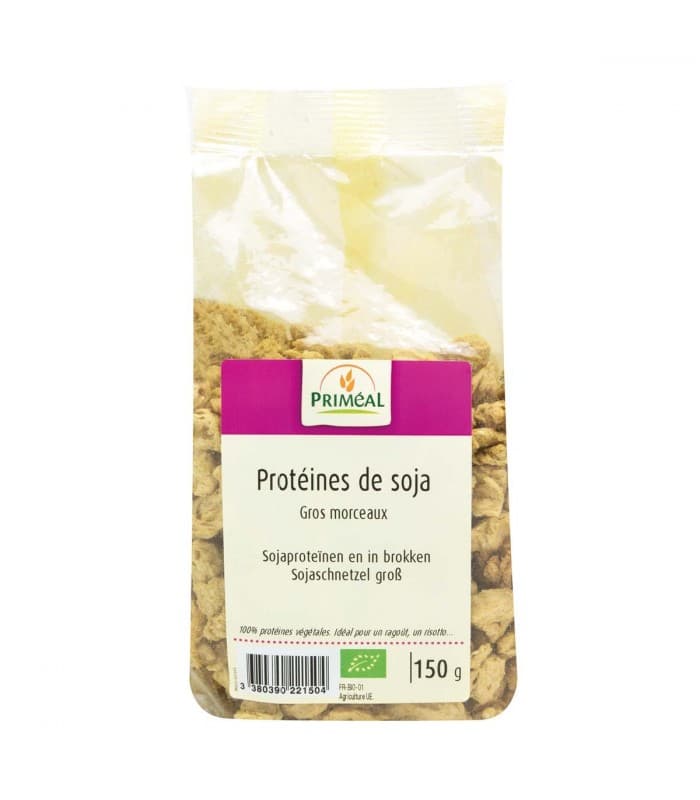 Protéines de Soja texturées bio & vegan | PRIMEAL