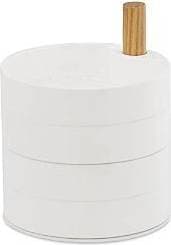 Yamazaki Home Tosca 4 Tier Jewelry Tray White Serveringsbakke • Pris