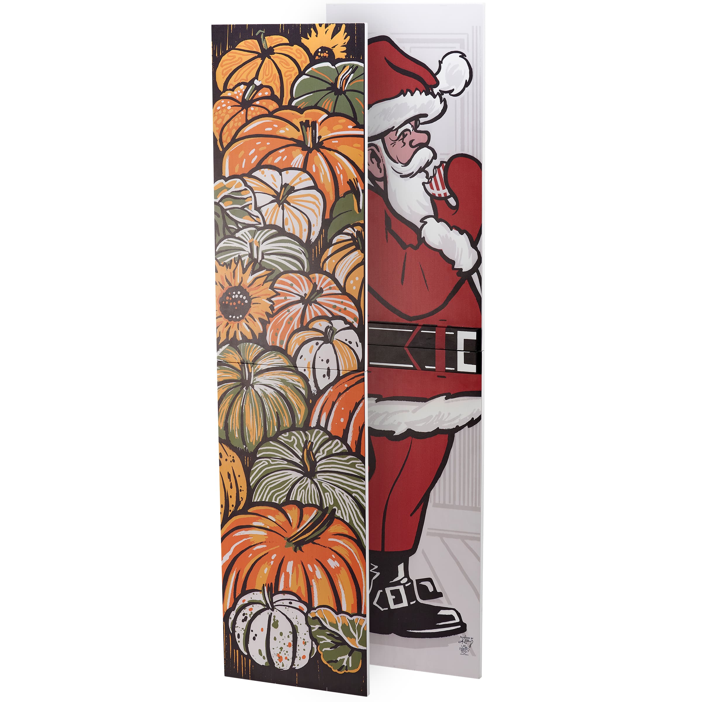 Fall Pumpkins Porch Leaner | Primitives By Kathy