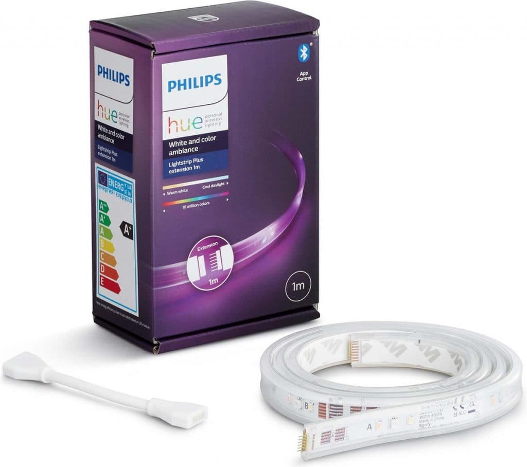 Philips Hue Lightstrip Plus uitbreiding 1 meter - White and Color ...