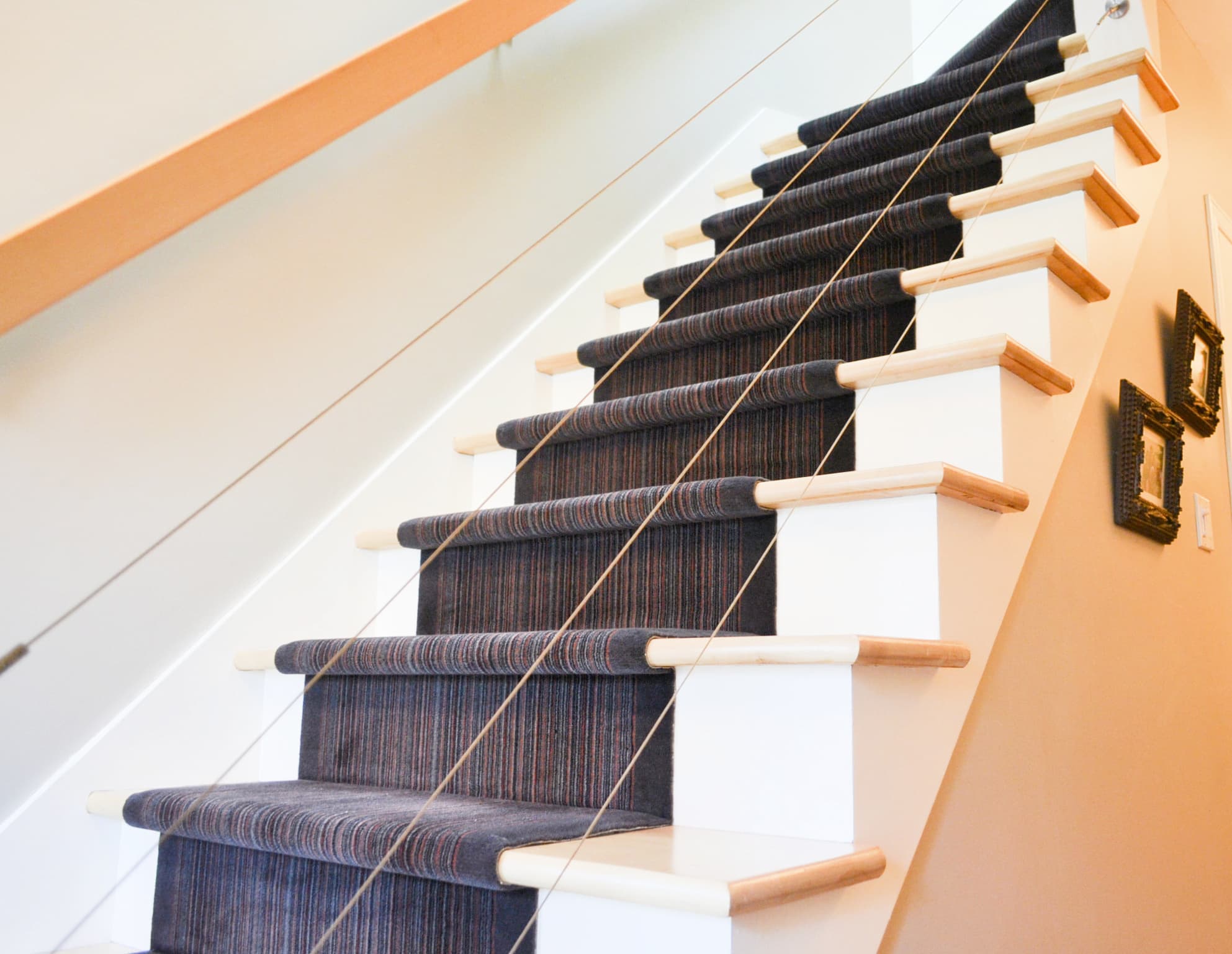 Wool Stair Runners - Plateau Mont-Royal - Tapis André Viau