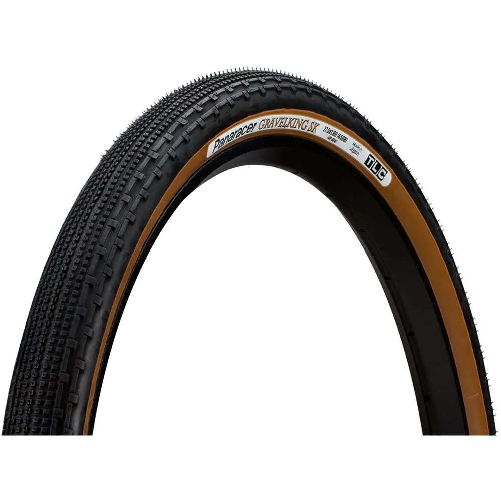 Panaracer Gravelking SK Tubeless 650B x 48 gravel tyre, Golden | Bikeinn