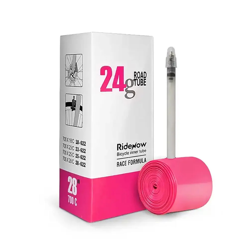 Ridenow TPU Super Light Presta 85 mm Inner Tube, Pink | Bikeinn