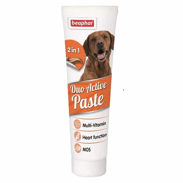 Beaphar Duo-Active dog paste 100g multivitamininė BIO-MOS pasta šunims ...